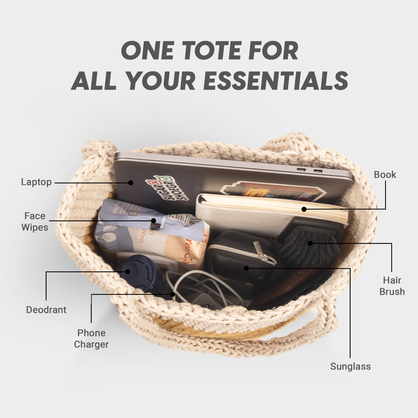 Croche Tote Bag